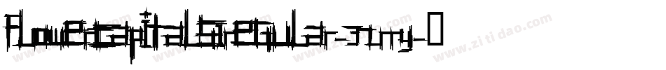 FlowerCapitals1Regular-3zRRy字体转换