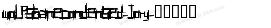 WolfsBaneCondensed-joRy字体转换
