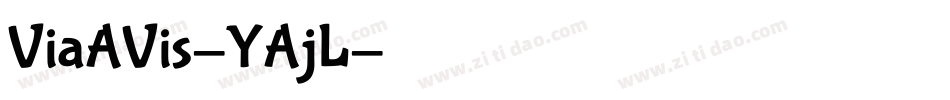 ViaAVis-YAjL字体转换