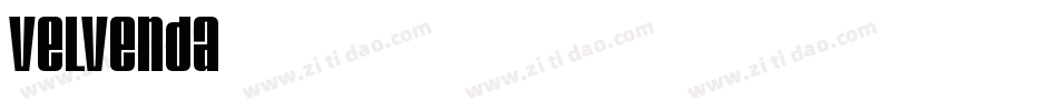 velvenda字体转换