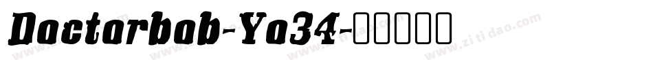 Doctorbob-Yo34字体转换