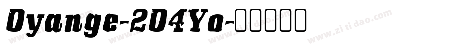 Oyange-2O4Yo字体转换