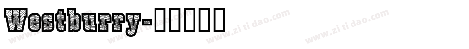 Westburry字体转换