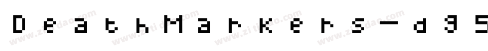 DeathMarkers-d95rZ字体转换
