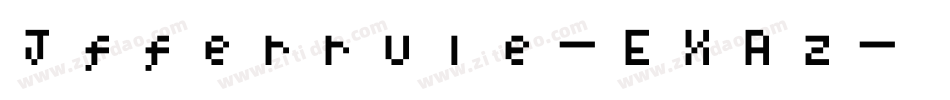 Jfferrule-EXRz字体转换