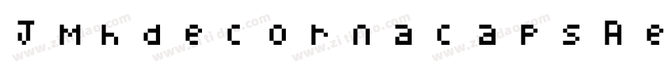 JmhdecornacapsRegular-04Rz字体转换