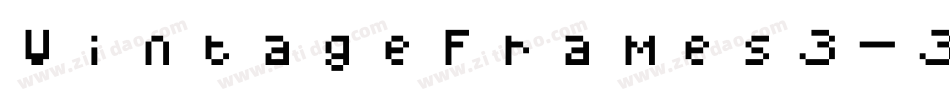 VintageFrames3-32RZ字体转换