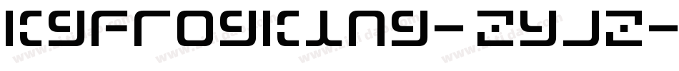 Kgfrogking-ZyJz字体转换