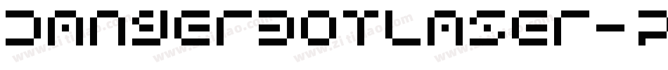 DangerbotLaser-pE9D字体转换