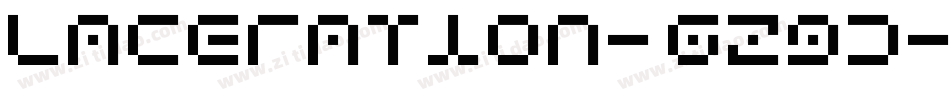 Laceration-6z9D字体转换 Laceration-6z9D字体转换