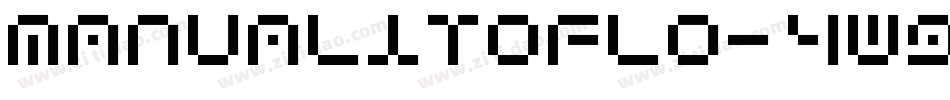 ManualitoFlo-4W9D字体转换