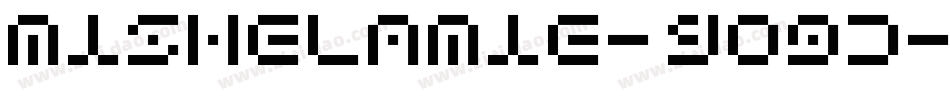 Mishelamie-GO9D字体转换