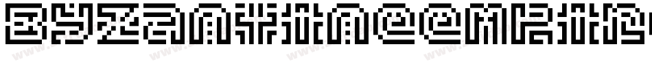 Byzantineempire-Zzgl字体转换