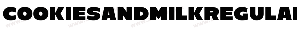 CookiesandmilkRegular-W64Y字体转换