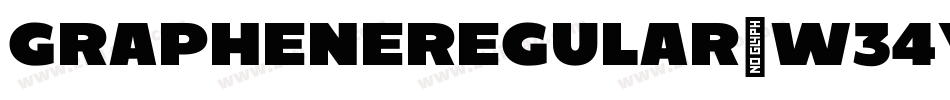 GrapheneRegular-W34Y字体转换