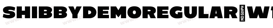 ShibbyDemoRegular-w11Lz字体转换 ShibbyDemoRegular-w11Lz字体转换