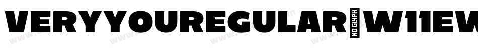 VeryYouRegular-w11ew字体转换