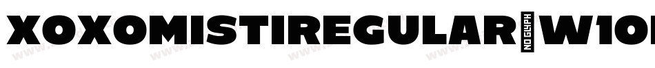 XoxoMistiRegular-w1oBz字体转换