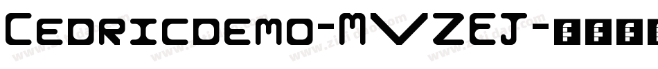 Cedricdemo-MVZEJ字体转换