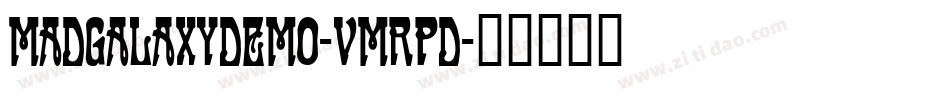 MadGalaxyDemo-vmRpD字体转换