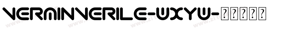 VerminVerile-wXyw字体转换
