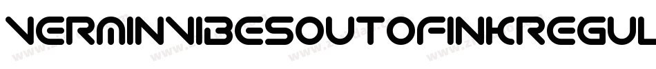 VerminVibesOutOfInkRegular-nOrP字体转换