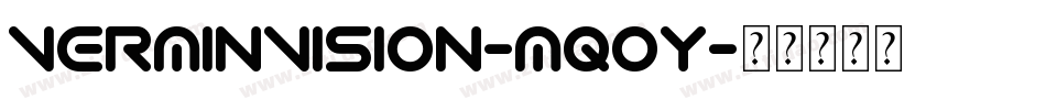 VerminVision-MqOY字体转换