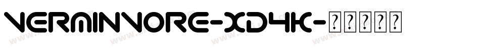 VerminVore-xd4K字体转换