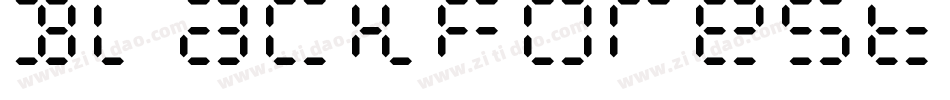 BlackForestRegular-z824字体转换