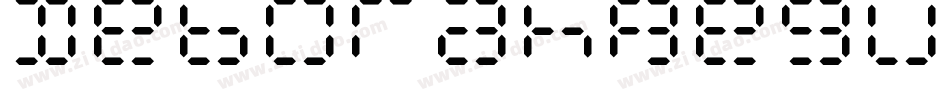 DeborahRegular-z8R23字体转换