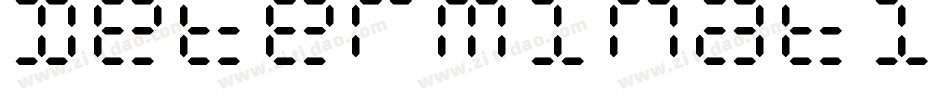 DeterminationMonoWebRegular-Z5oq字体转换