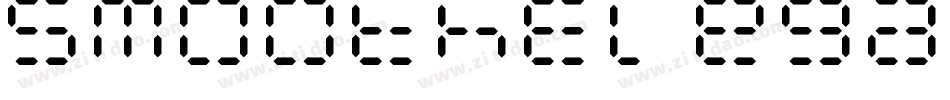 SmoothElegantRegular-ZLv3字体转换